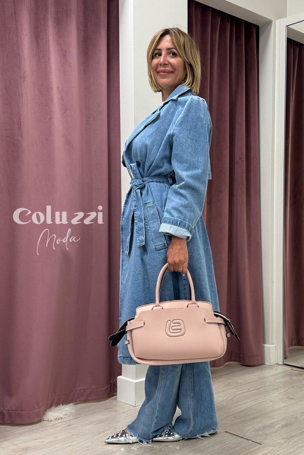Vicolo-Trench jeans EMILY doppiopetto - denim