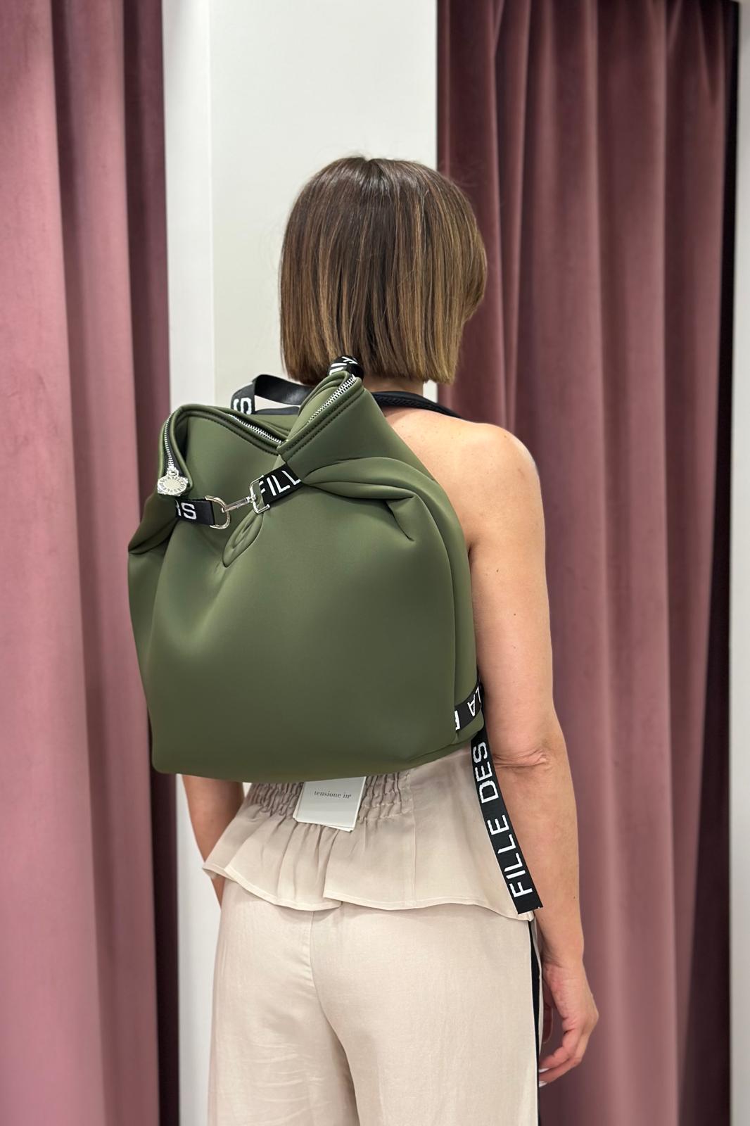 ZAINO AMBRE TEKNO FABRIC VERDE