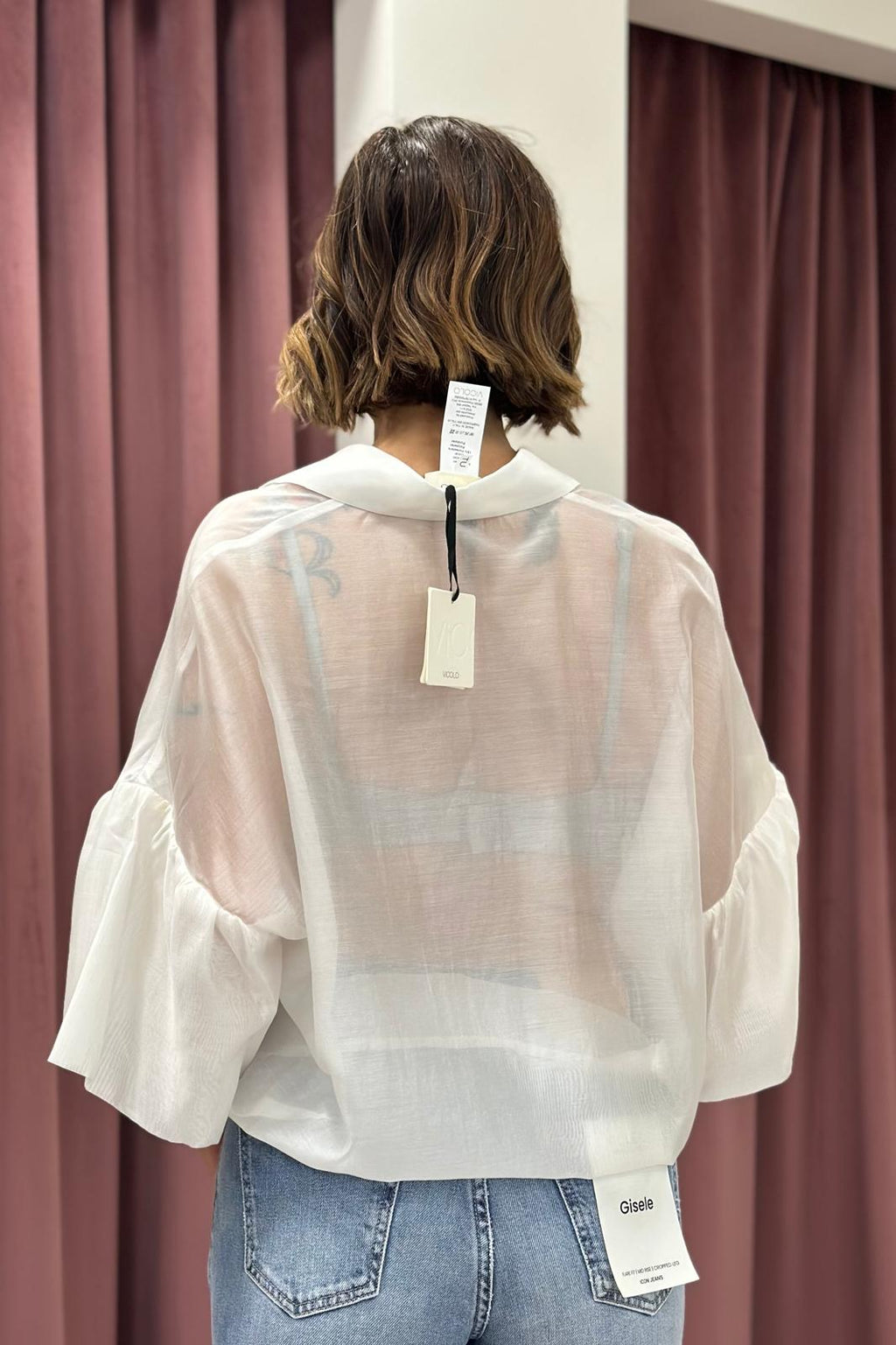 CAMICIA TAB1858 VICOLO BURRO