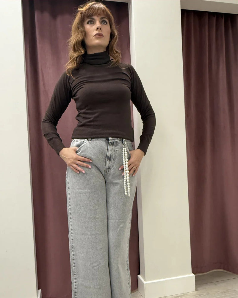 Lupetto Slim Fit – 44008F