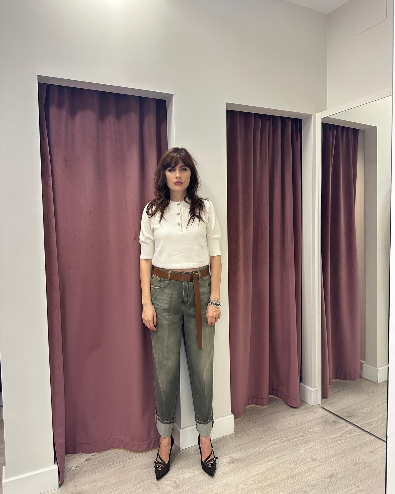 jeans PLS-P019 HAVEONE CAMMELLO