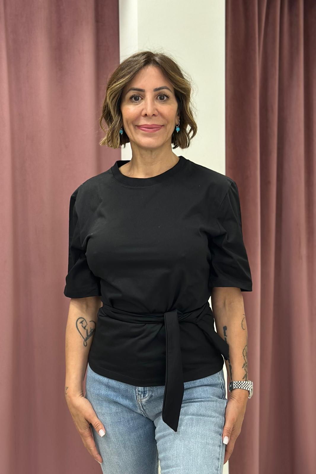 T-shirt Vicolo UAB0365 NERA