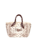 Vicolo - Borsa media canvas fantasia bandana Art. XAB0006