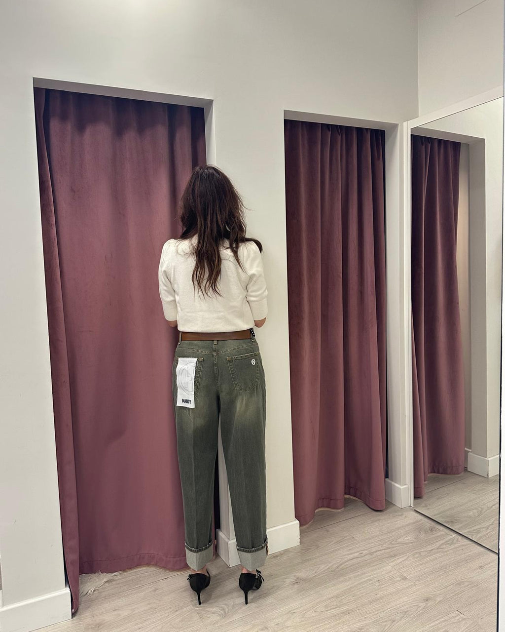 jeans PLS-P019 HAVEONE CAMMELLO