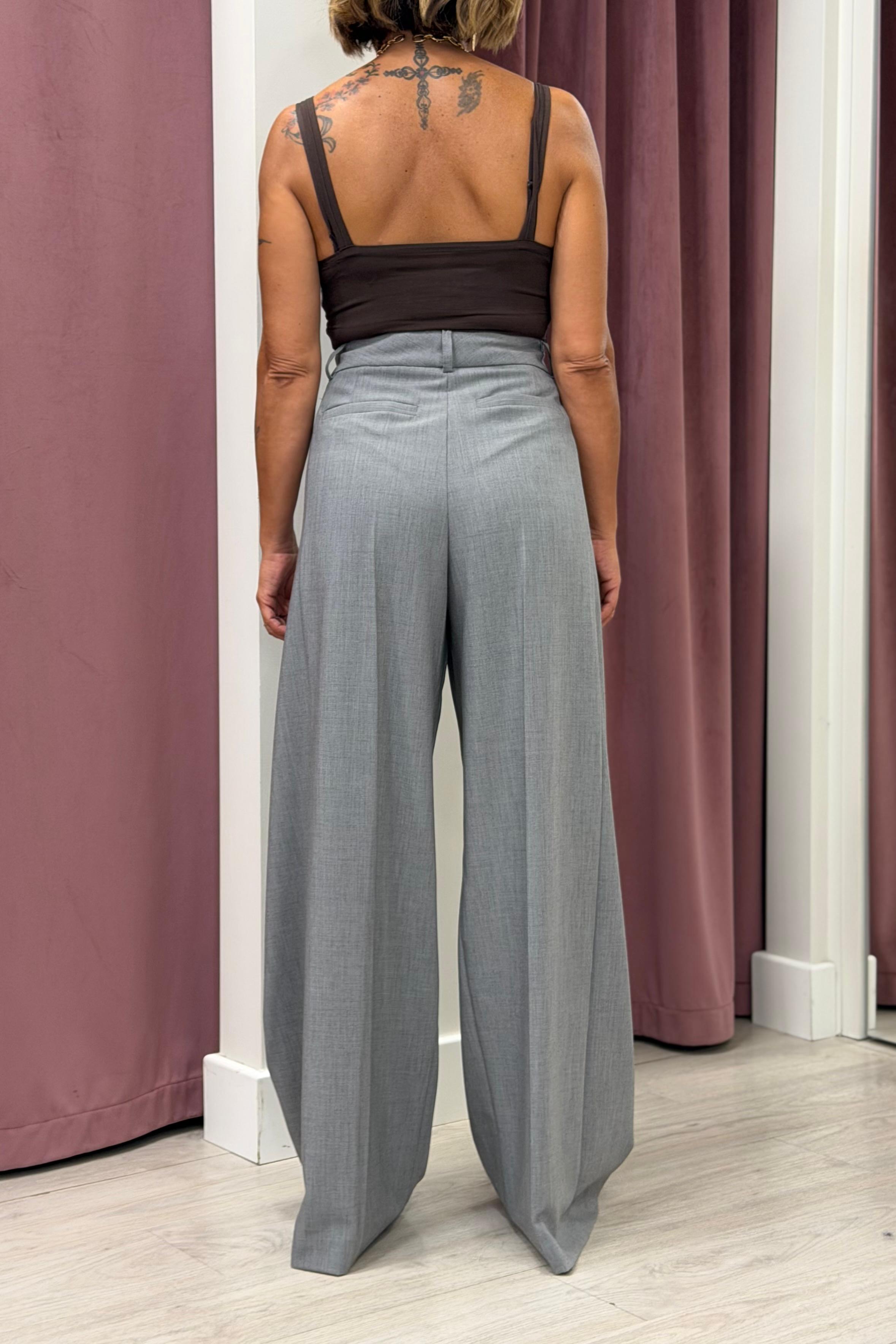 Pantalone Palazzo Ampio grigio – Vicolo  TAC0438