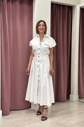 Tensione In - Abito taschino gioiello Art. 26V5386  BIANCO