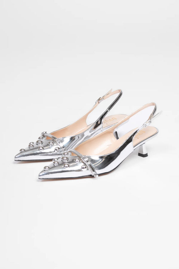 - Décolleté sling back borchiata Art. AC574SPA