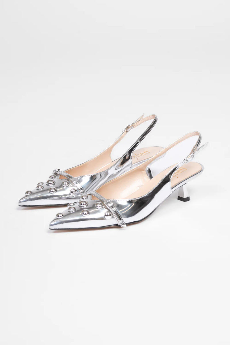 - Décolleté sling back borchiata Art. AC574SPA