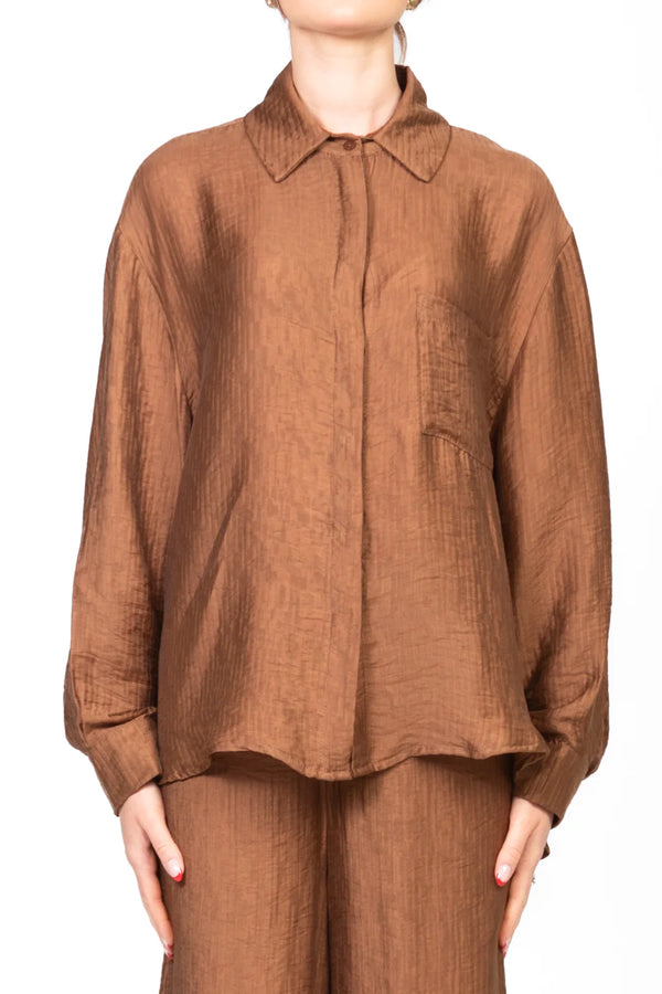 Have One - Camicia over con taschino Art. CMI-N200 TABACCO