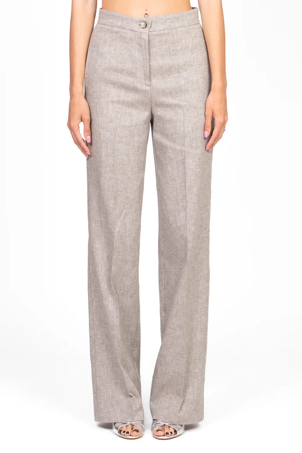 Vicolo - Pantalone gamba dritta mélange Art. TD1975