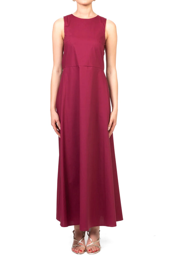 Vicolo - Abito trapezio in cotone Art. TD0650 ROSSO INDIA