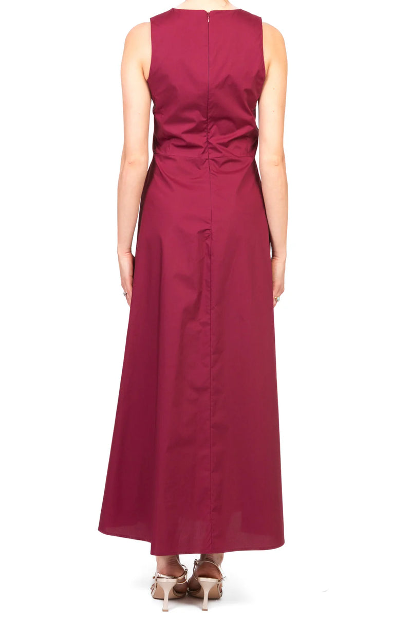 Vicolo - Abito trapezio in cotone Art. TD0650 ROSSO INDIA