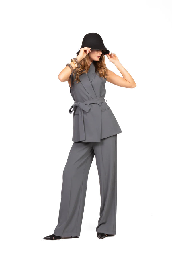 Vicolo - Pantalone in crepe palazzo Art. TF0360