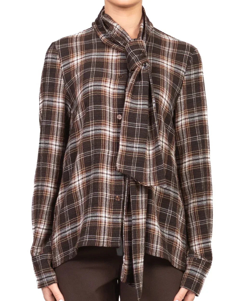 Have One - Camicia check con fiocco Art. CJK-P114