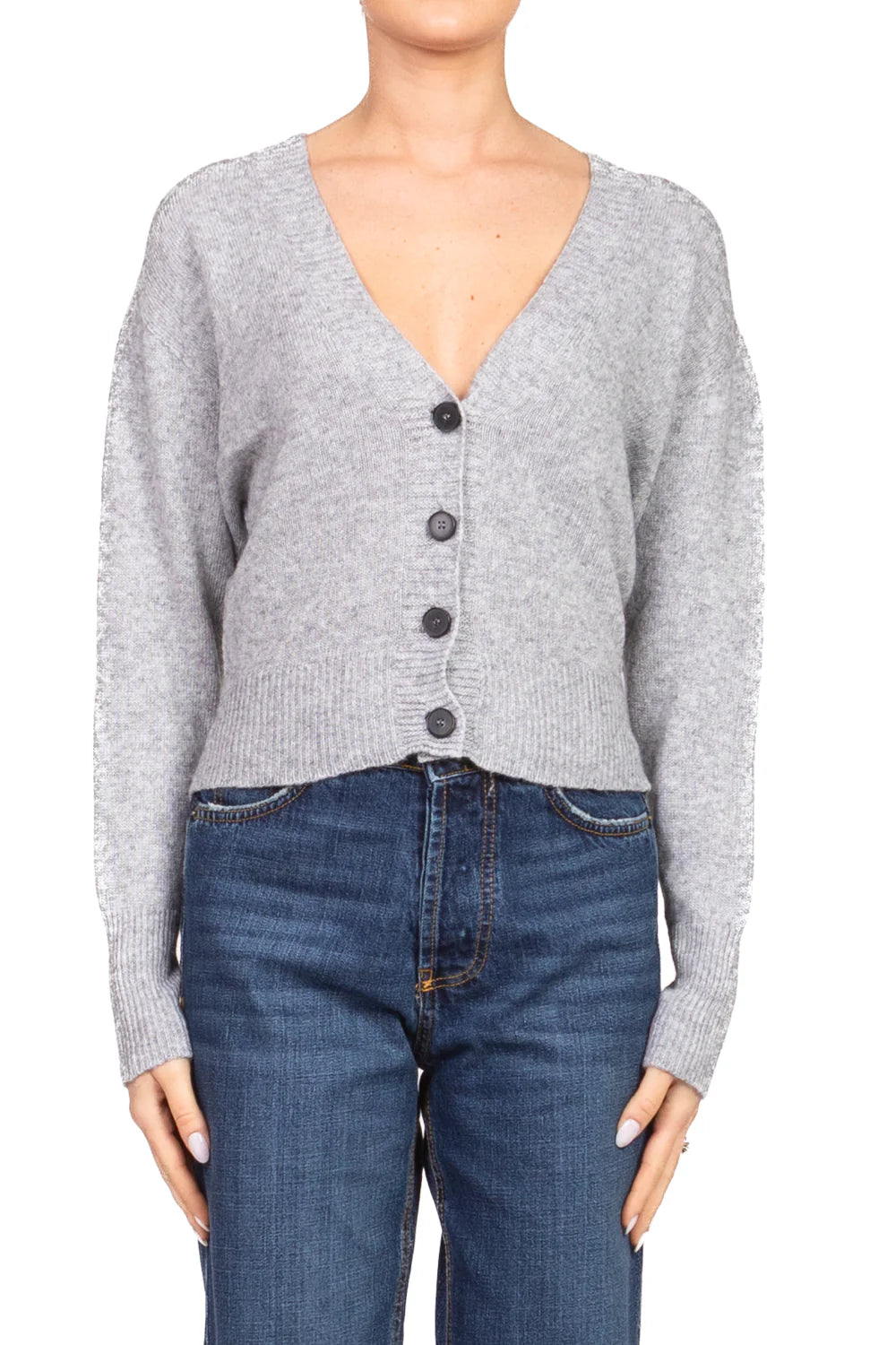 Vicolo - Cardigan crop scollo a v Art. 77282F