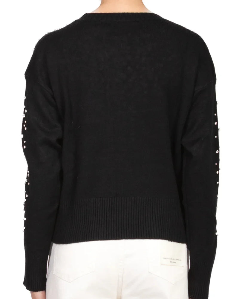 Have One - Maglia girocollo con applicazioni Art. MNC-P051