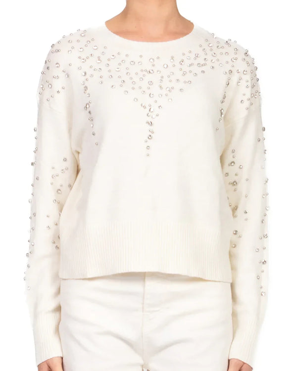 Have One - Maglia girocollo con applicazioni Art. MNC-P051