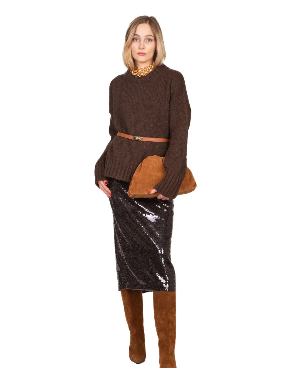 Vicolo - Maglia over girocollo Art. 33057F