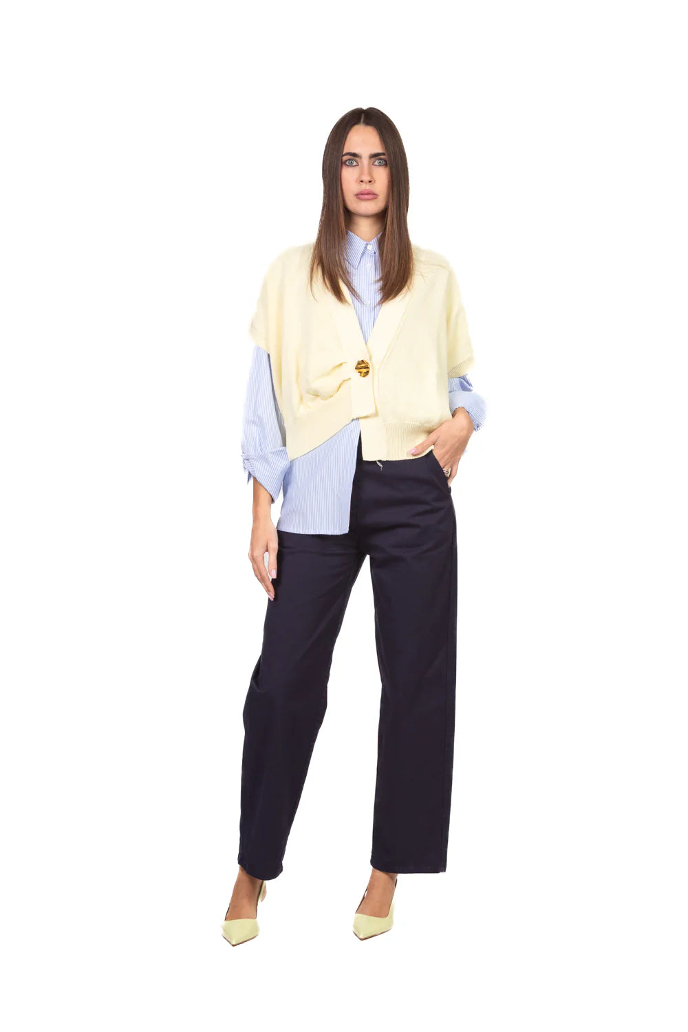 Tensione in - Camicia gessata Art. 26C3731