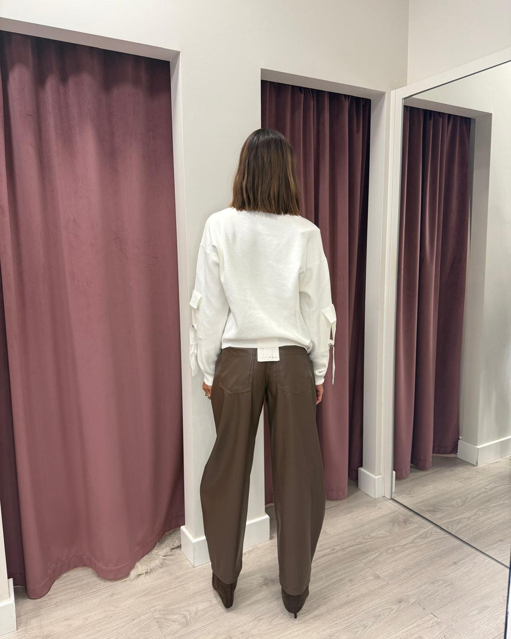 PANTALONE ECOPELLE BALOON HAVEONE