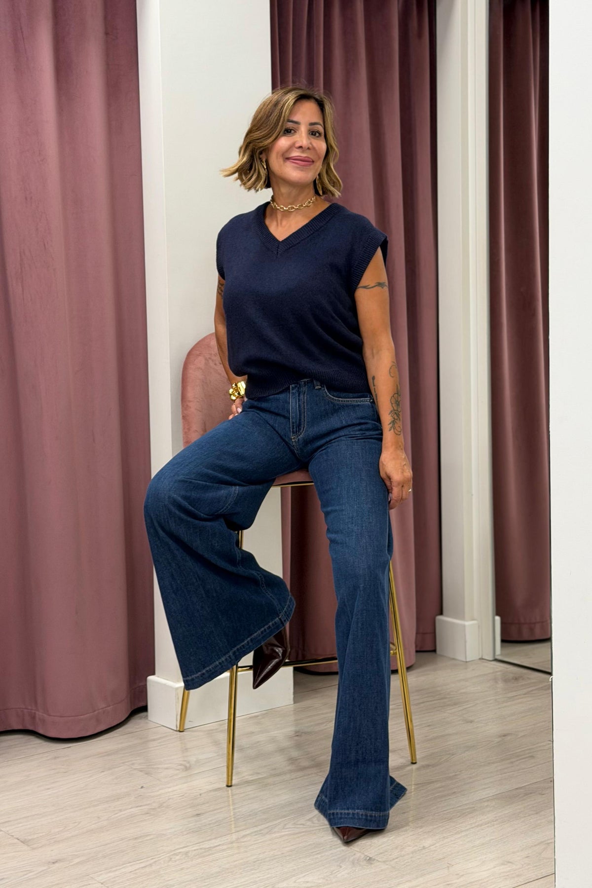 Jeans Madison Wide Leg VICOLO