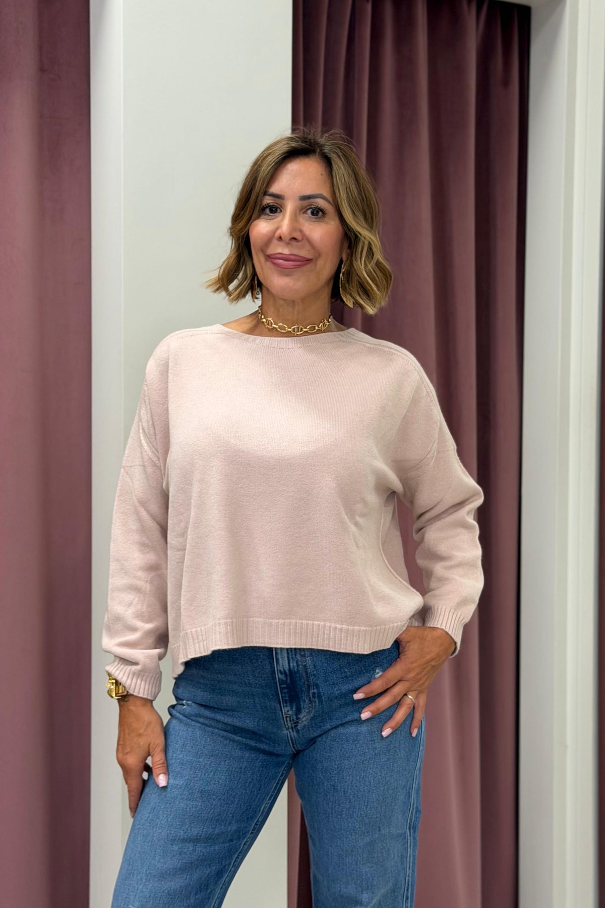 MAGLIA GIROCOLLO VICOLO CIPRIA