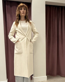 Cappotto Handmade Colore Burro TF0002