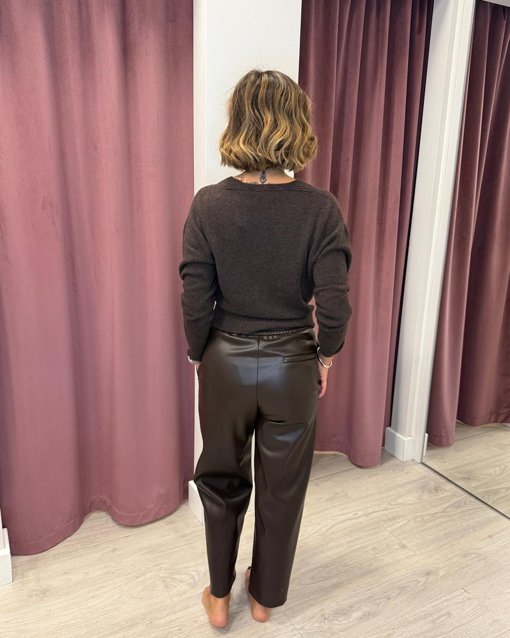 Vicolo - Cardigan crop scollo a v Art. 77282F