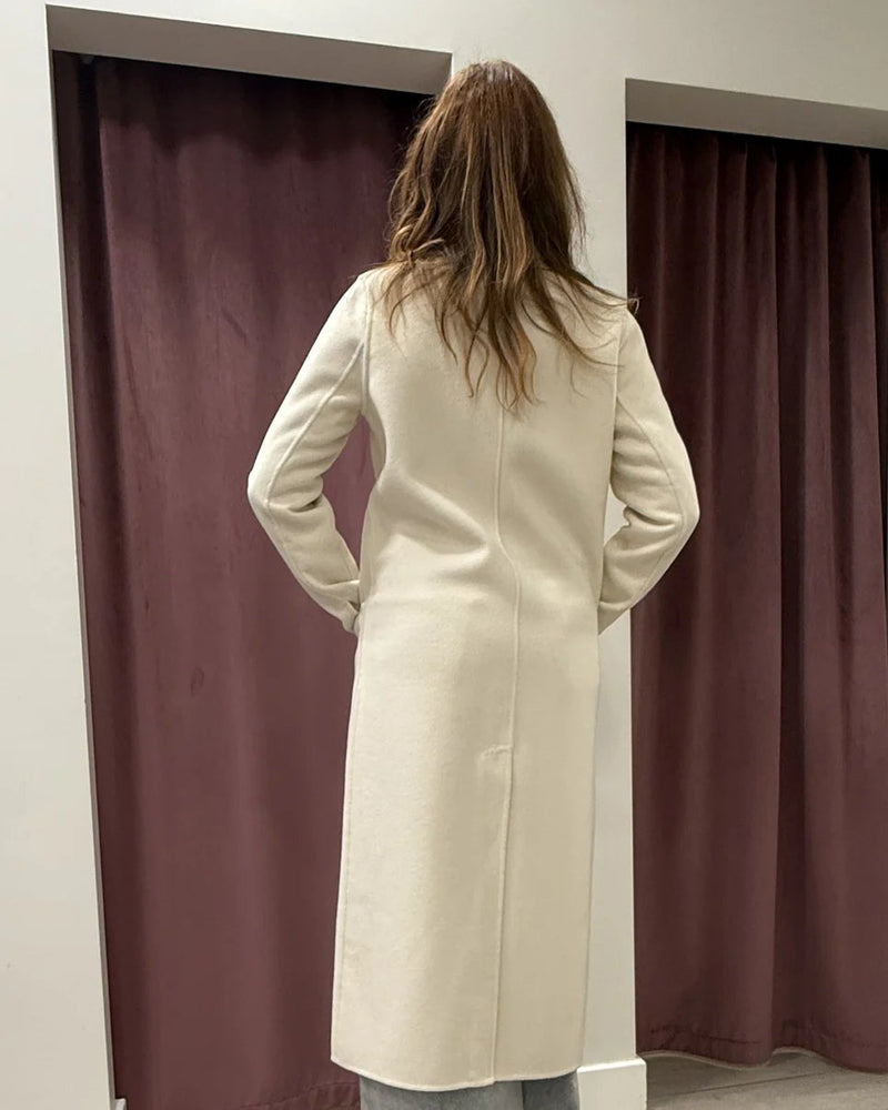 Cappotto Handmade Colore Burro TF0002