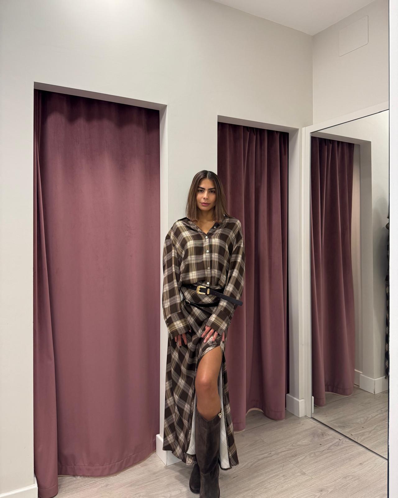 Have One - Gonna lunga check con spacco Art. GMA-P066