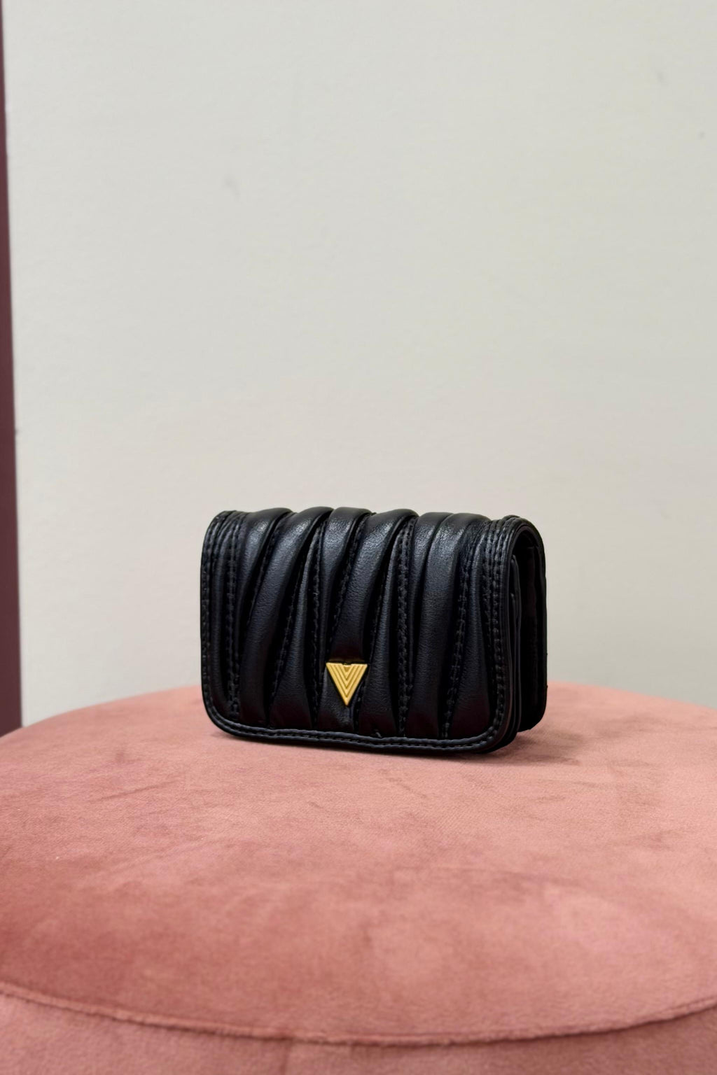 Portafoglio in pelle Vicolo NERO