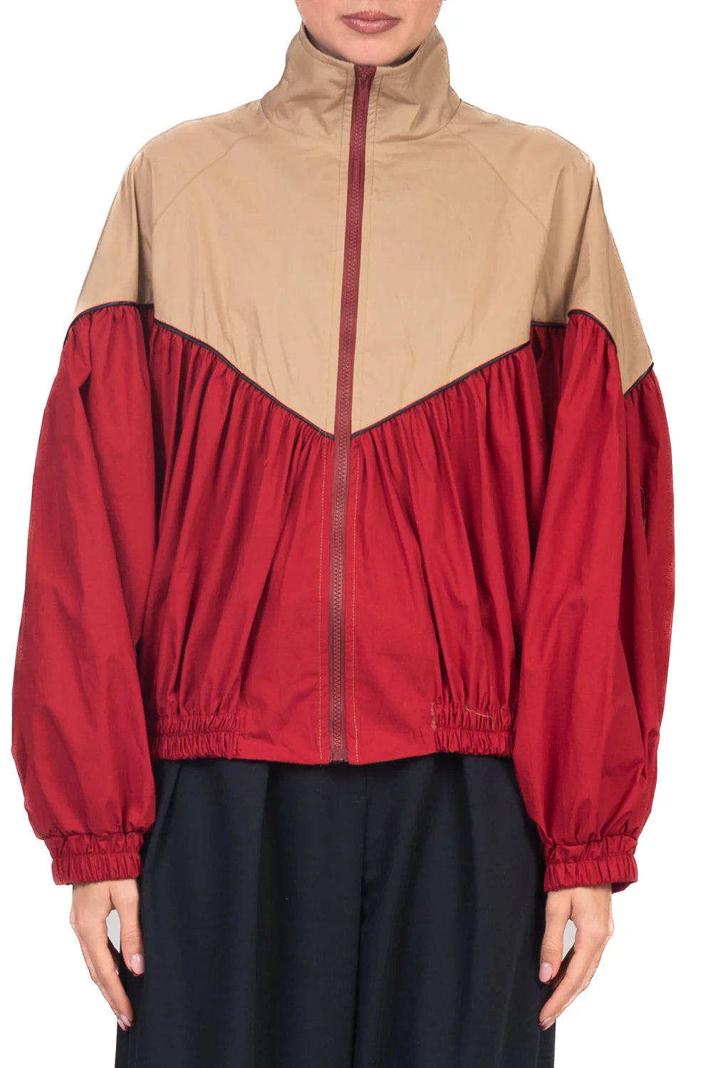 Tensione In - Bomber bicolore Art. 38967