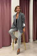 BLAZER MISTO VISCOSA VICOLO TAC0421 grigio