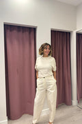 TENSIONE IN - PANTALONE BARREL - BURRO TEPT108TC