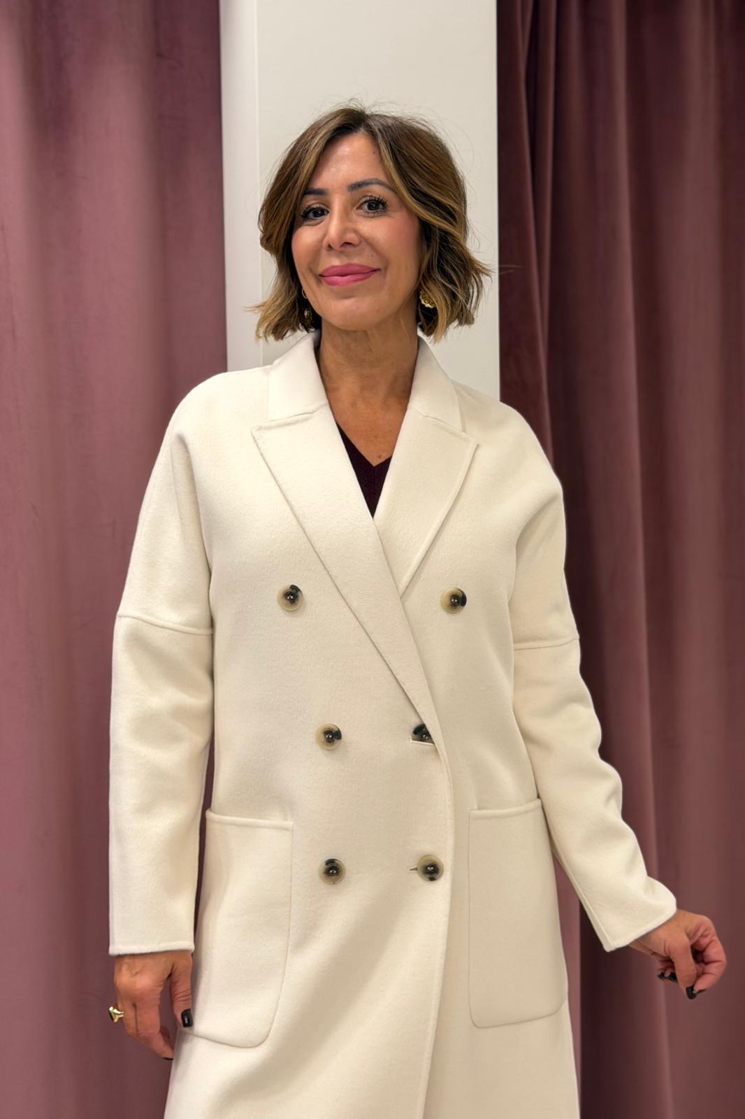 Cappotto misto lana VICOLO BIANCO