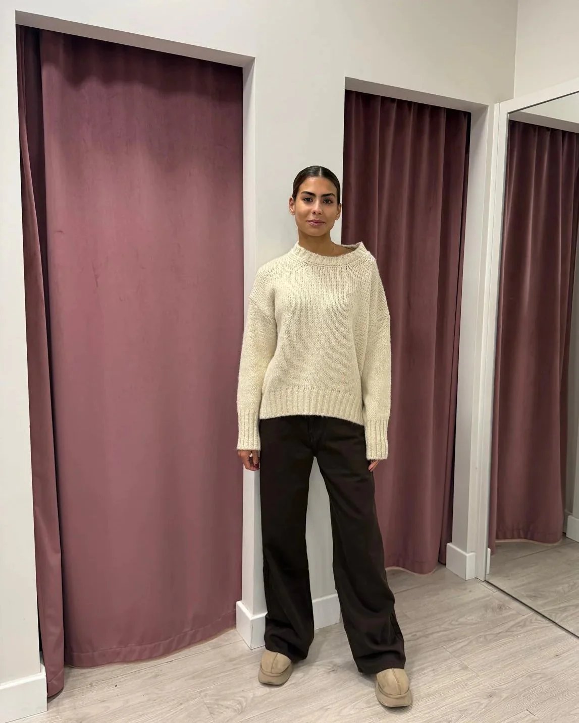 Vicolo - Maglia over girocollo Art. 33057F burro