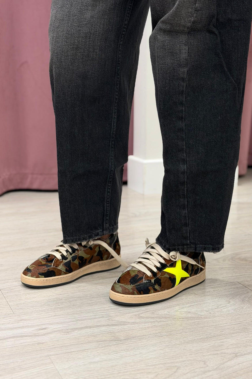 Sneakers Camouflage Stella Fluo PARIGI48