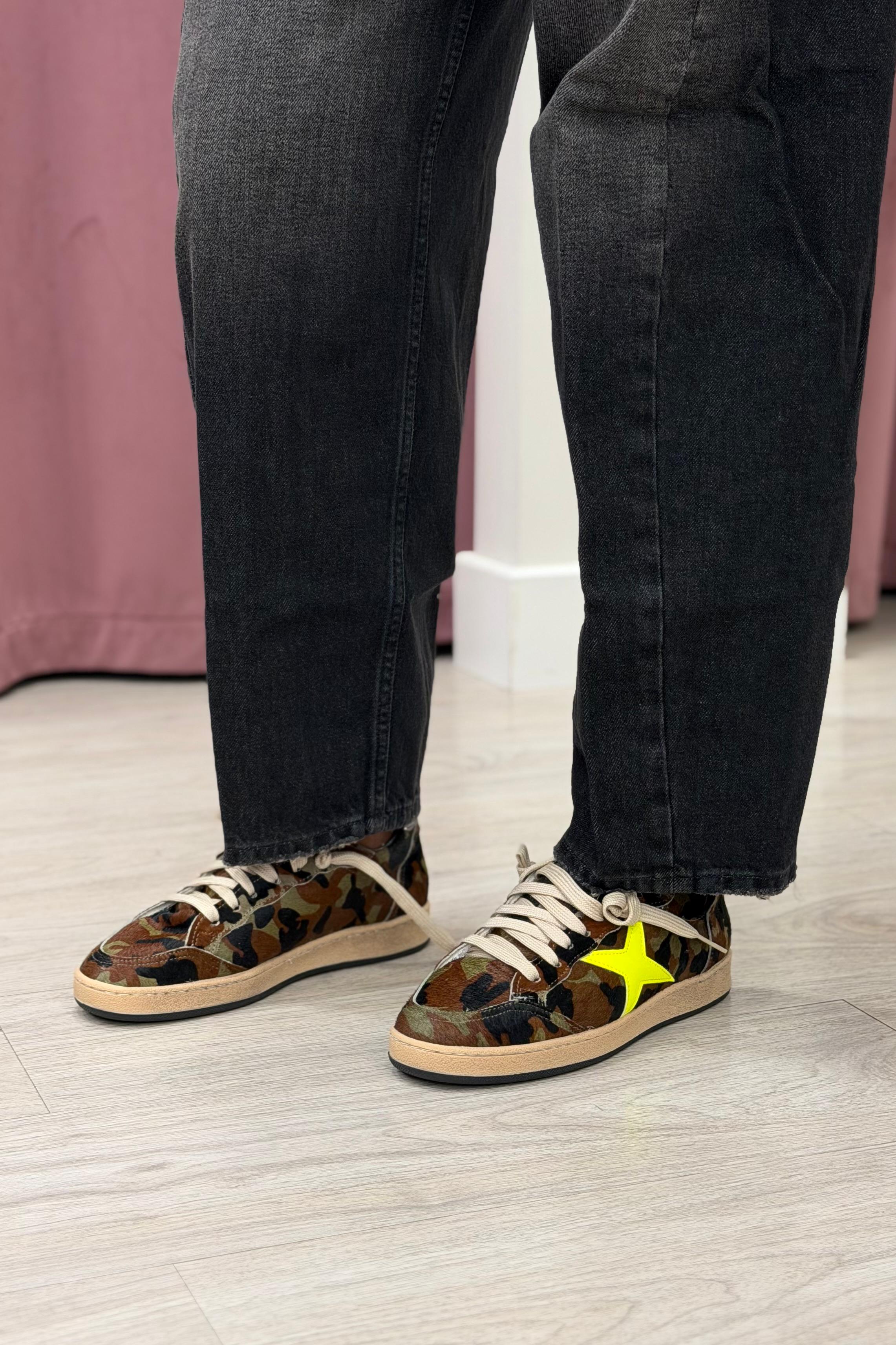 Sneakers Camouflage Stella Fluo PARIGI48