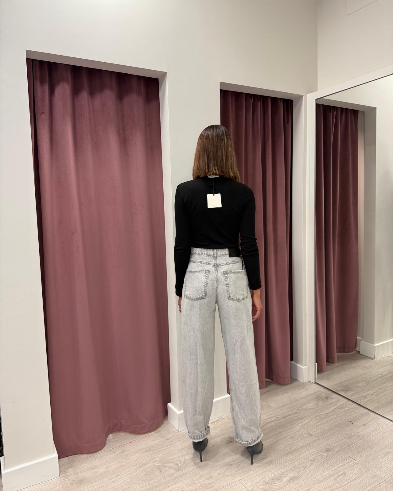 Vicolo - Body a costine con bottoncini Art. UF0093