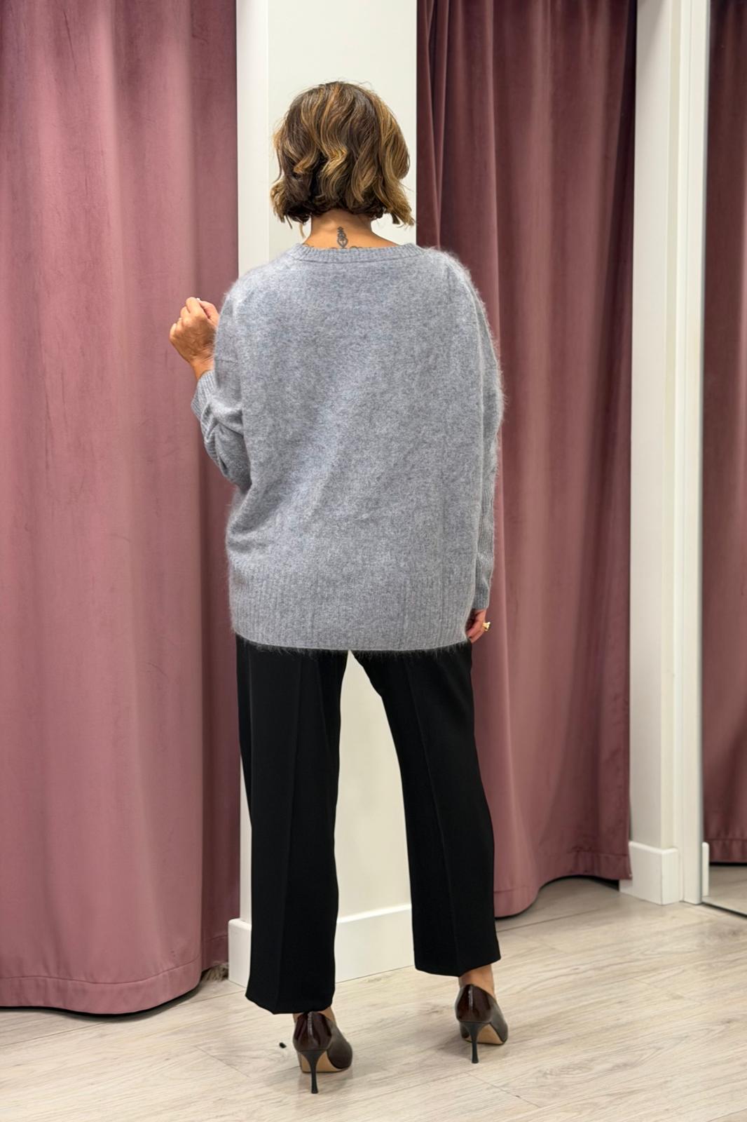 Maglione in lana VICOLO  GRIGIO