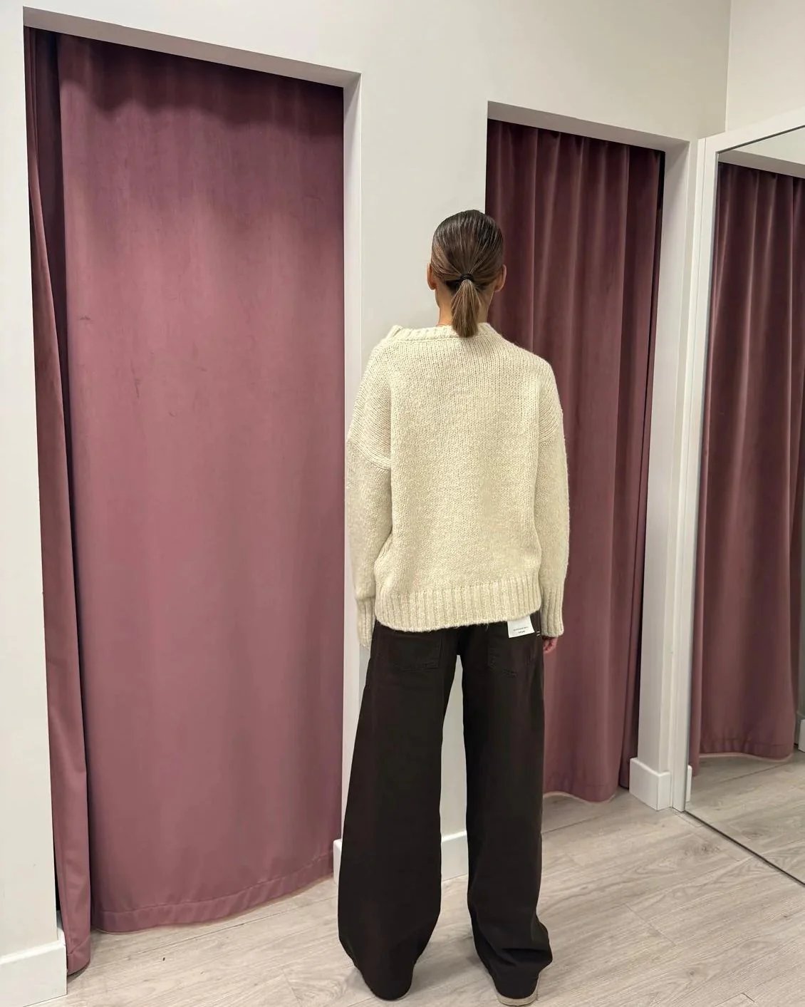 Vicolo - Maglia over girocollo Art. 33057F burro