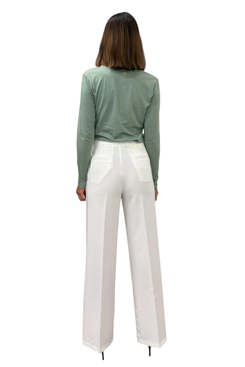 PANTALONE BIANCO TAB0025 BIANCO