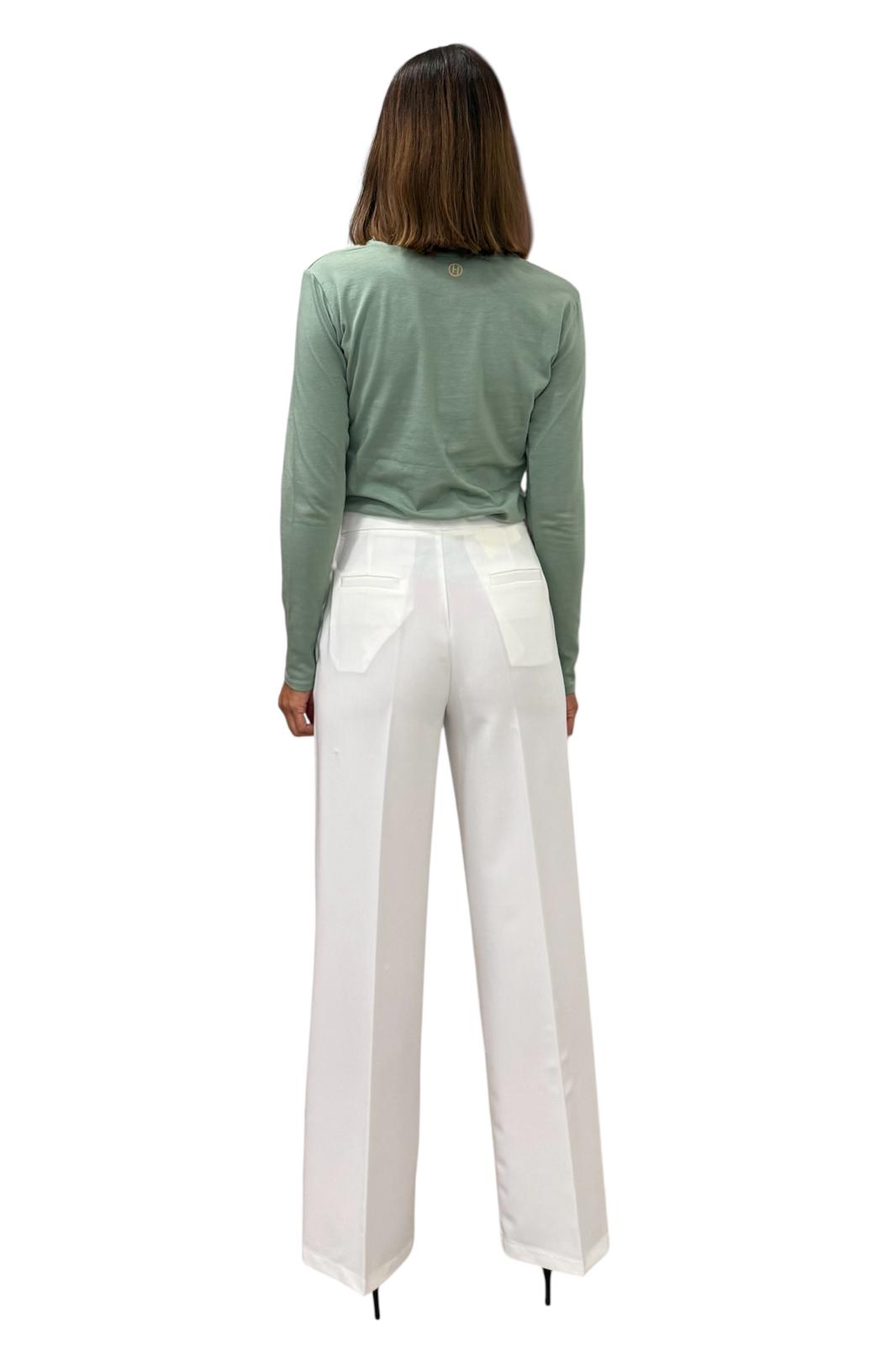 PANTALONE BIANCO TAB0025 BIANCO