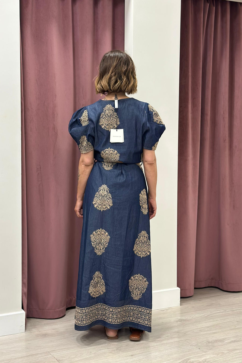 ABITO TENSIONE IN IN CHAMBRAY TES26AG54