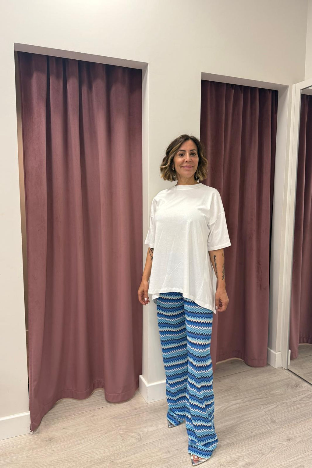 Vicolo - Pantalone fantasia multicolor Art. TAB2462