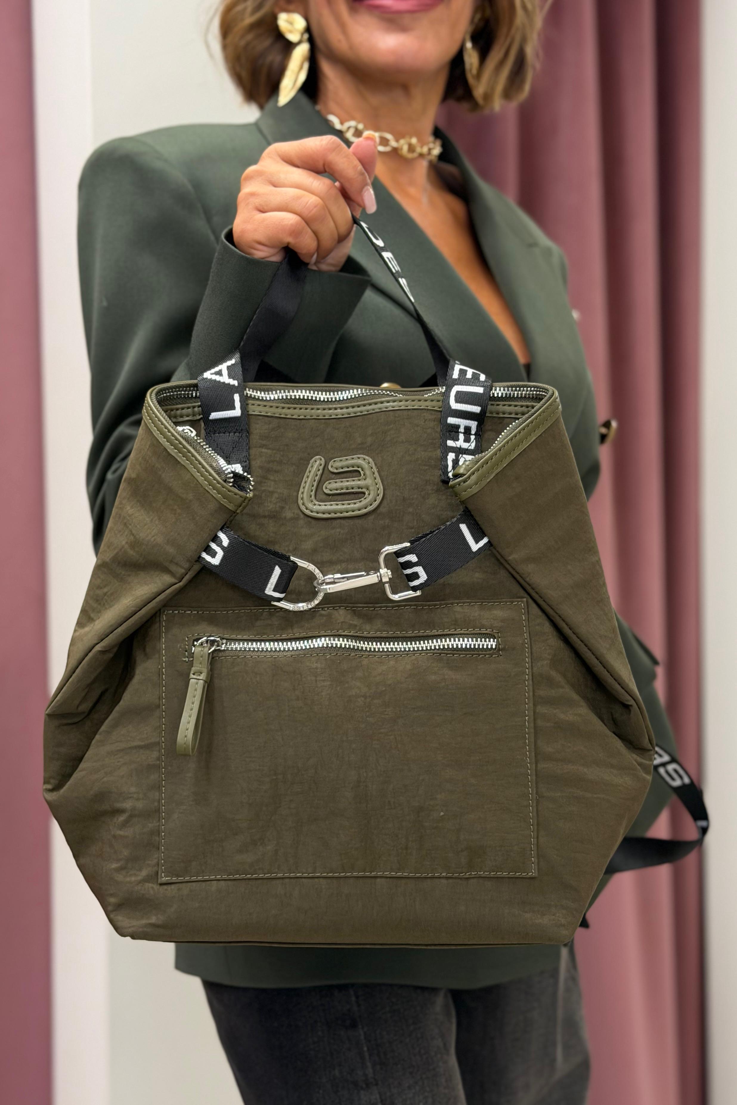 ZAINO ANITA MED URBAN CANVAS OLIVE