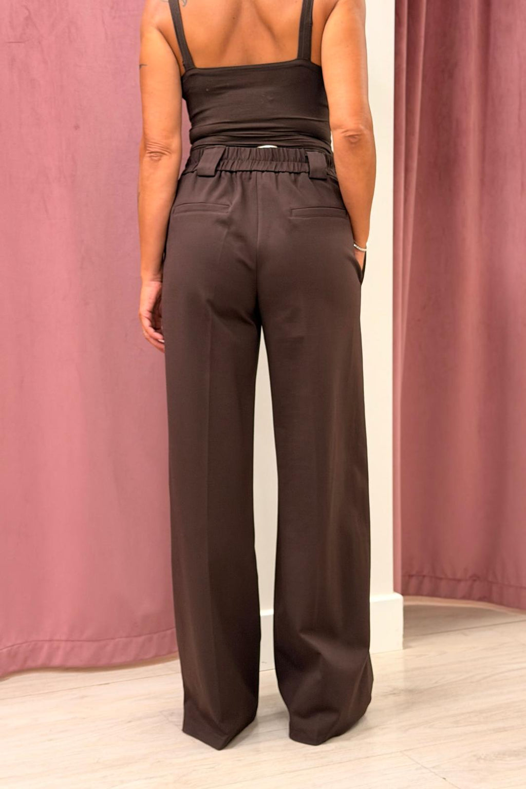 PANTALONE MORO   TENSIONE IN TE/27P5054