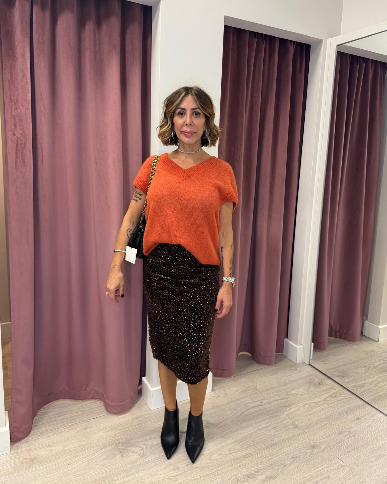 Gilet V lana e alpaca LNC-P052