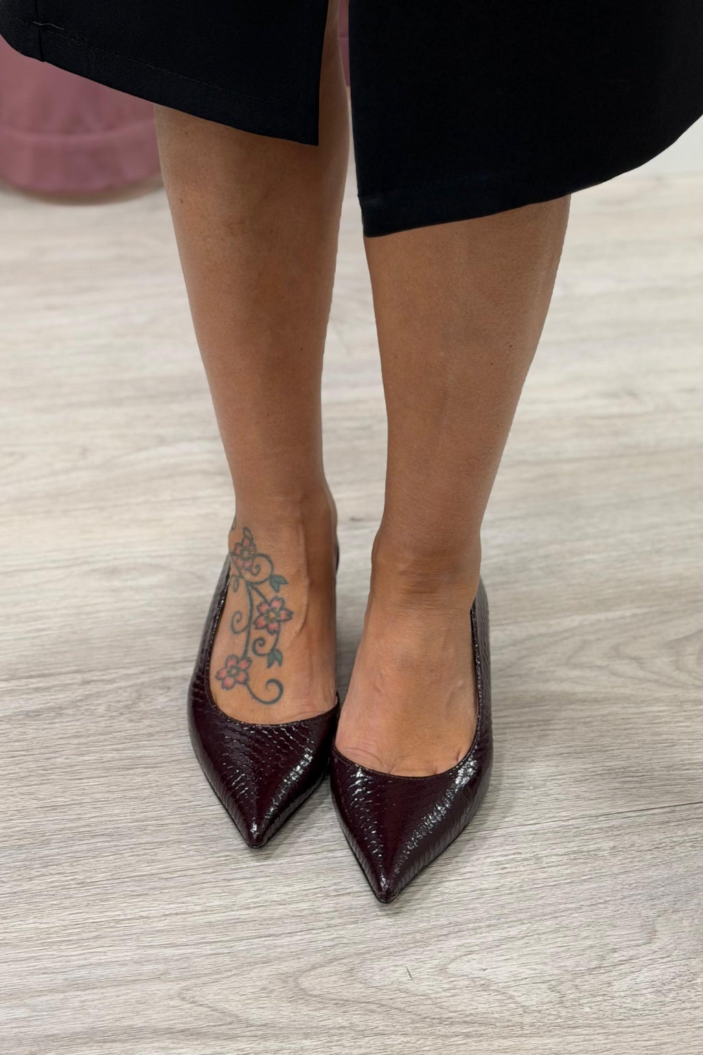 SLINGBACK COCCO BORDEAUX  DIVINE FOLLIE