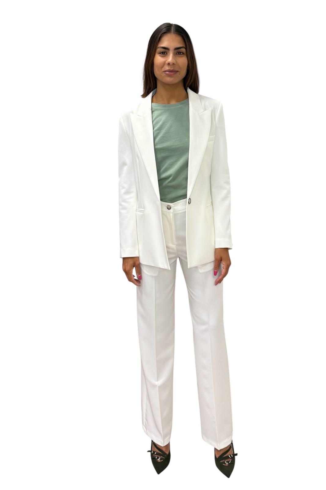 PANTALONE BIANCO TAB0025 BIANCO